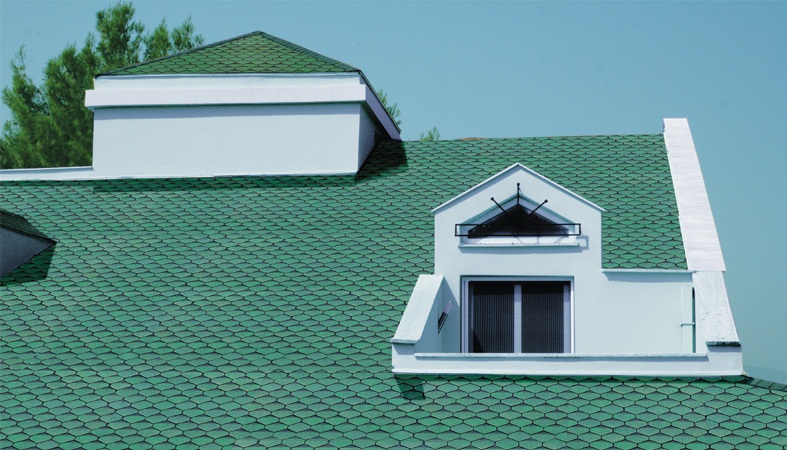 Karabağlar profesyonel Şed Çatı – Shingle cati örneği